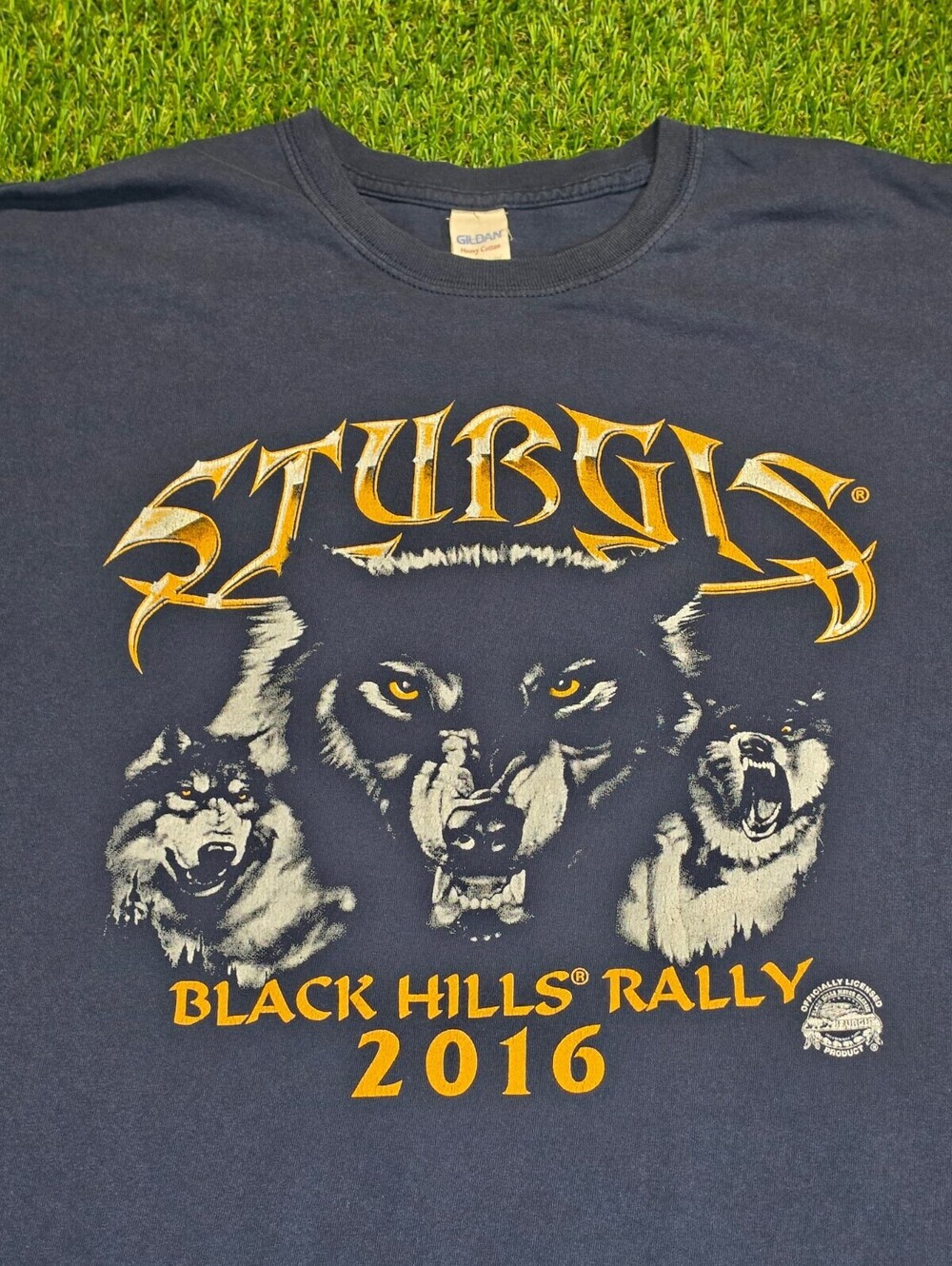 Gildan Heavy Cotton Sturgis Black Hills Rally 2016 T-Shirt,